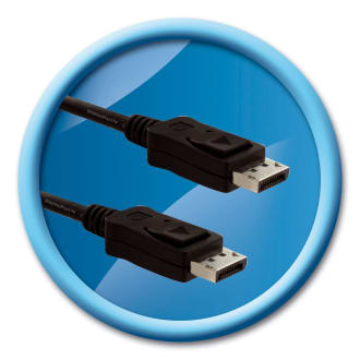 CABLE DISPLAY PORT MALE-MALE 1.80M