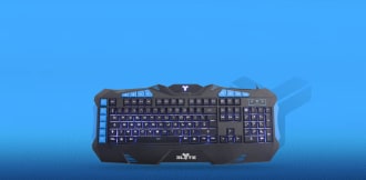 TECLADO PARA JOGOS ELYTE LUZ DE FUNDO