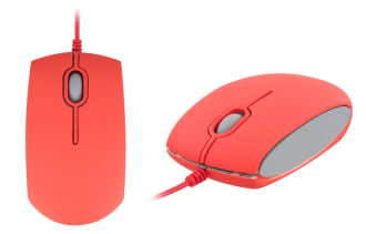 SOURIS RAINBOW ROUGE/GRISE