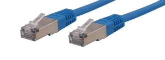 RJ45 STP RECTO 6E AZUL 6M MASCULINO MASCULINO