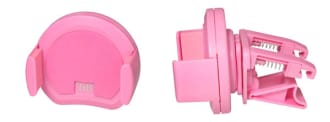 SUPORTE DE MINI VENTILAÇÃO ROSA