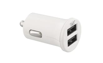 Cargador de coche compacto 2XUSB-A 12W