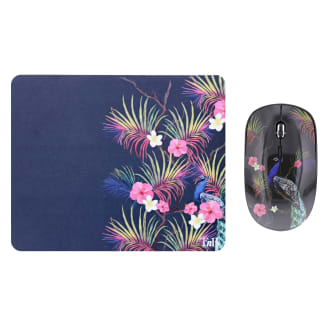 Bundle mouse pad and wireless mouse COPACABANA EXCLUSIV