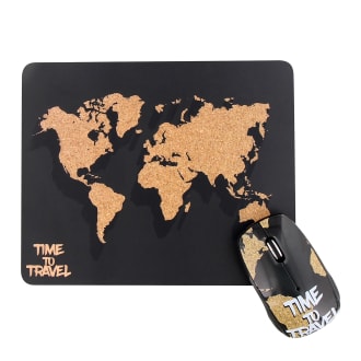 Tapis + Souris Design WORLD - COLLECTION EXCLUSIV'