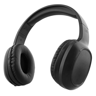 Fone de ouvido Bluetooth HTAG preto
