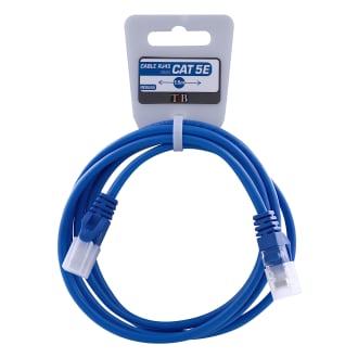 CABLE RJ45 CATEGORIA 5e 1M5