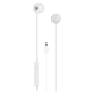 Wired earphones CURV Lightning white