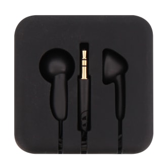 Wired earphones jack POCKET black