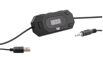 Transmissor FM com conector de 3,5 mm Autoscan