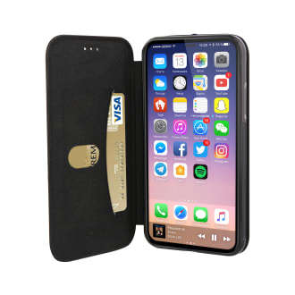 Capa fólio premium para iPhone X