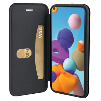 Funda tipo folio premium para Samsung Galaxy A21.