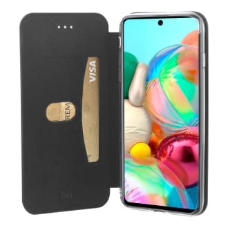 Étui folio premium pour Samsung Galaxy A72 4G et 5G