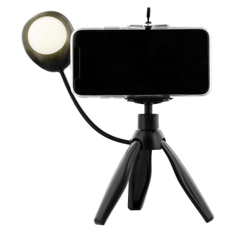 Mini tripod for smartphone with LED - INFLUENCE