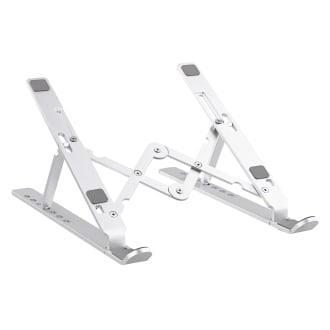 iClick - Foldable aluminum stand for notebook - silver