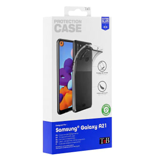 FUNDA BLANDA TRANSPARENTE PARA SAMSUNG A21