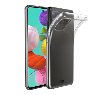 Coque souple transparente pour Samsung Galaxy A55