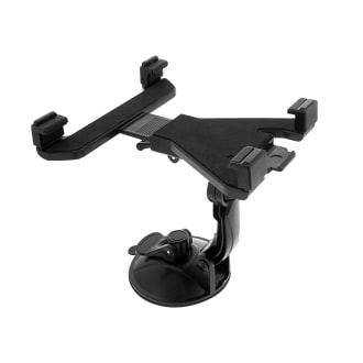 Suction cup jaw holder for tablets 