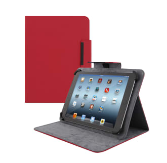 Etui folio universel pour tablette 10" REGULAR rouge