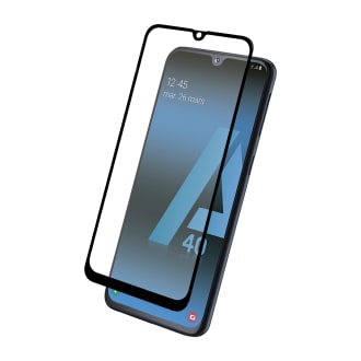 Protection intégrale en verre trempé pour Samsung Galaxy A40