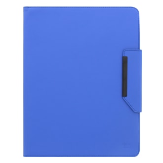 Etui folio universel pour tablette 10" bleu