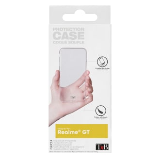 Funda blanda transparente para Realme GT