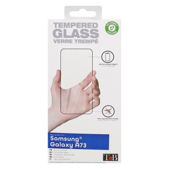 Protection intégrale en verre trempé pour Samsung Galaxy A73