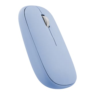 Souris colorée DUAL CONNECT bleue