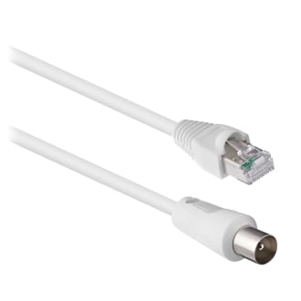 Cabo RJ45: Coaxial M/M 2m
