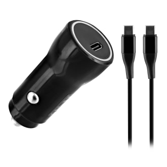 Power delivery 1XType-C 20W car charger + USB Type-C cable