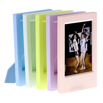 5 cadres photo plastiques format mini