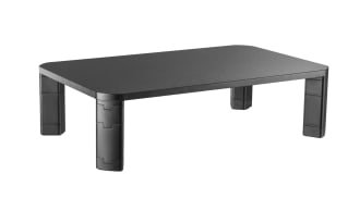Monitor stand with adjustable height