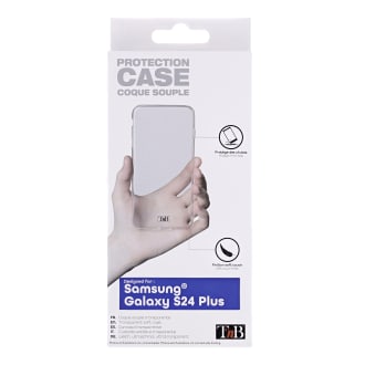 Coque souple transparente pour Samsung Galaxy S24 Plus