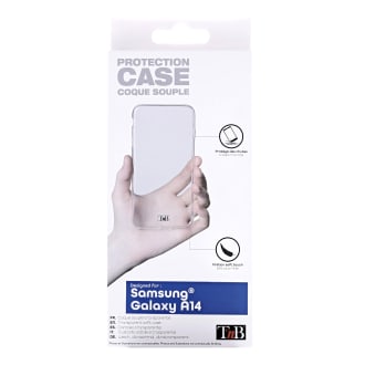 Coque souple transparente pour Samsung Galaxy A14