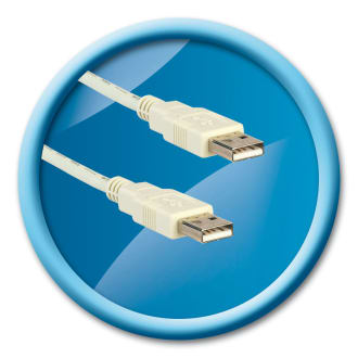 USB2 A MALE / A MALE - 5 CABLE