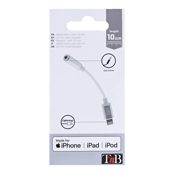 Lightning to jack 3.5mm cable - T'nB
