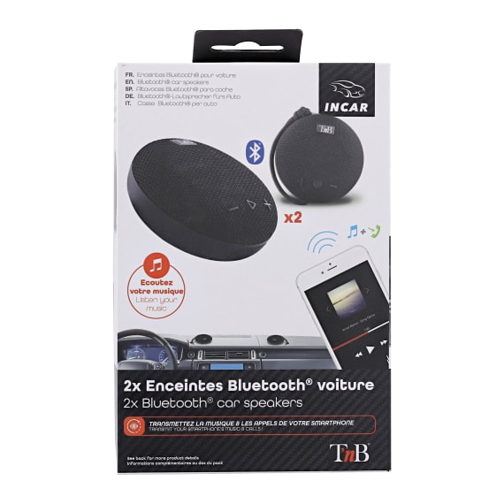 Pack d'enceintes Bluetooth TWS pour voiture - T'nB