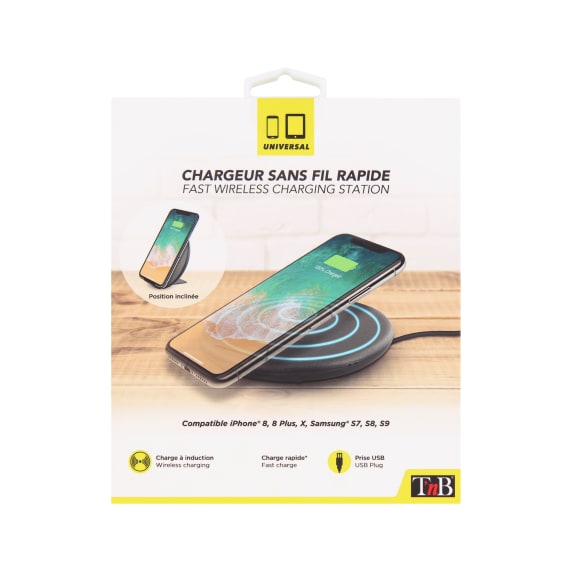 Hoidokly Chargeur sans Fil 10W Chargeur à Induction Rapide