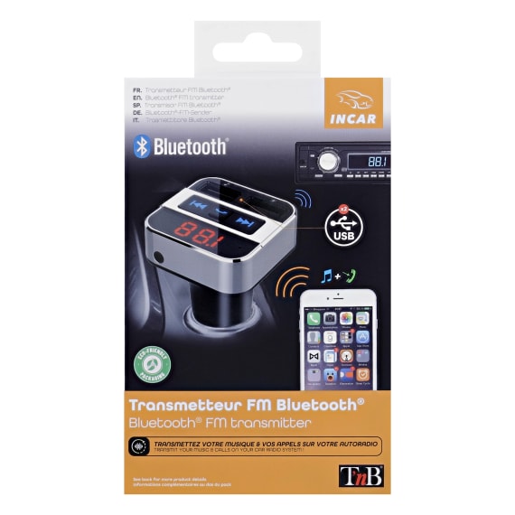 Transmetteur FM Bluetooth 3 en 1 - T'nB