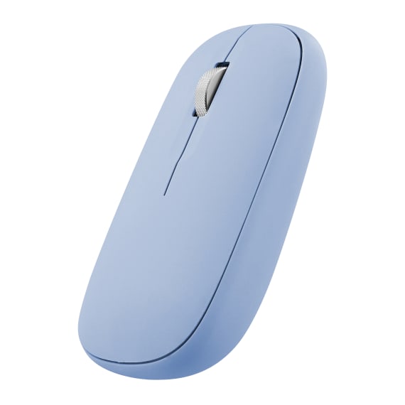 Souris colorée DUAL CONNECT bleue - T'nB