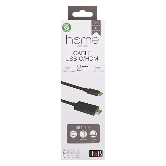 Câble USB Type-C vers HDMI 4K - T'nB