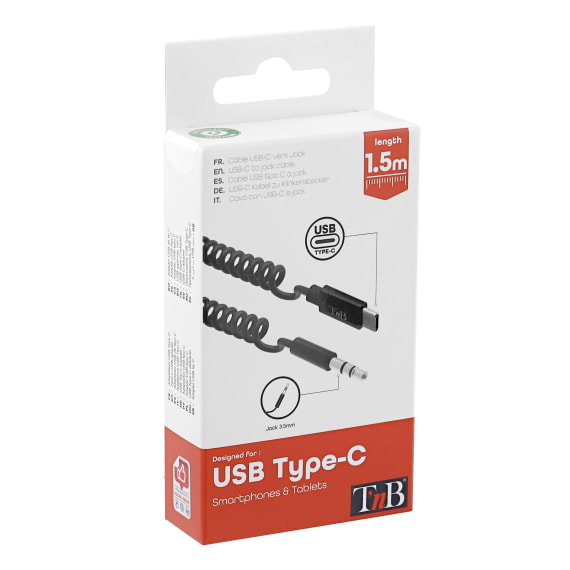 Adaptateur USB-C vers jack 3.5mm - T'nB