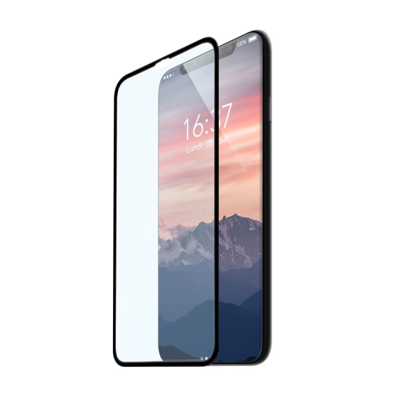 Protection intégrale en verre trempé pour iPhone X. - T'nB