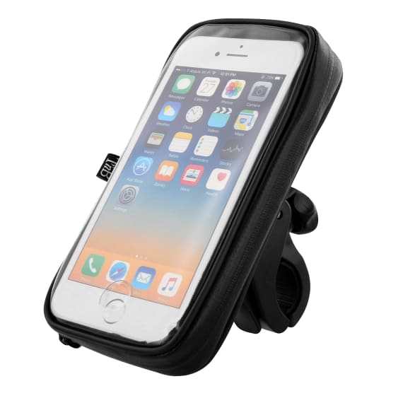 Shell smartphone holder for bike