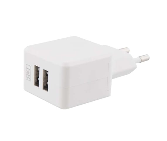 2.1A MAINS 2 USB CHARGER
