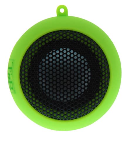 "HAPPY" GREEN WIRED SPEAKER LITHIUM BATTERY