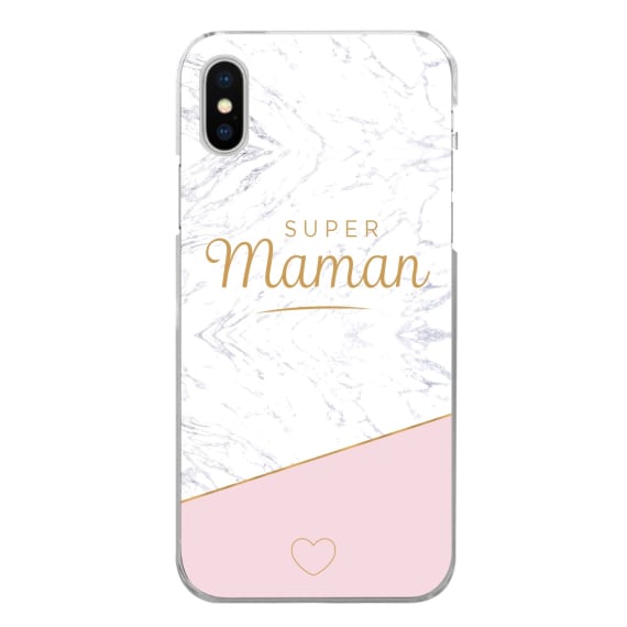 COVER DESIGN FOR IPHONE X SUPER MAMAN