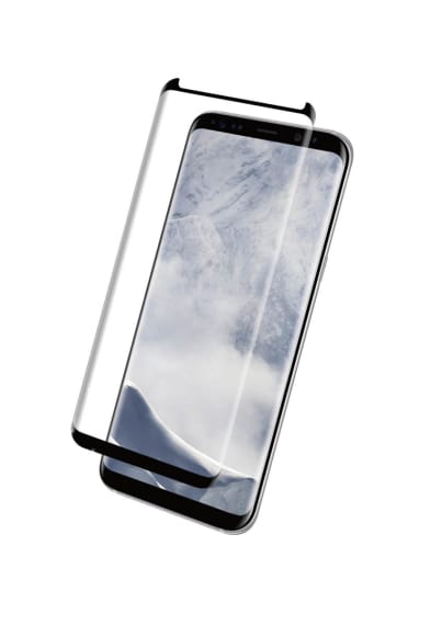 Protection intégrale en verre trempé pour Samsung Galaxy S8