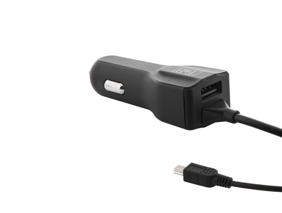 Chargeur allume-cigare 1XUSB-A 15W + câble mini USB