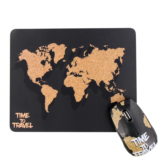 WORLD mouse + mousepad - EXCLUSIV' COLLECTION