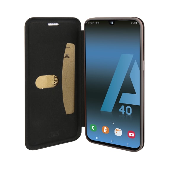 Etui folio premium pour Samsung Galaxy A40.